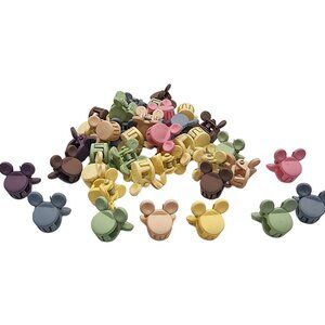 Mini Mickey Mouse Hair Clips for Girls Set of 10 Mini Clips!
